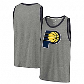 Indiana Pacers Team Essential Tri-Blend Tank Top - Heather Gray